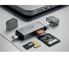 D-Fruit memory card reader USB-C/USB-A DF188