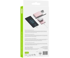 D-Fruit power bank 5000mAh Wireless DF176, pink