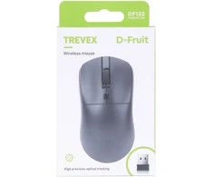 Bevielė pelė D-FRUIT Trevex DF132, juodos sp.