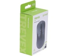 Bevielė pelė D-FRUIT Trevex DF132, juodos sp.