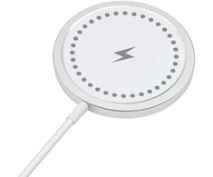 „Maxlife“ belaidis įkroviklis MXWC-05 magnetinis 15W, baltas