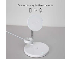 SBS Charging Station MagSafe 15W 3in1, baltas