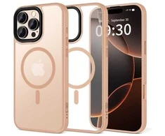 Tech-Protect MagMat MagSafe Apple iPhone 16 Pro Max – dėklas telefonui rožinės spalvos