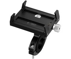 Tech-Protect V4 telefono laikiklis dviračiui handlebars – juodos spalvos