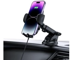 Tech-Protect telefono automobilinis laikiklis + pakrovėjas CM15W-V1