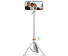 Wireless Asmenukių lazda / štatyvas Tech-Protect L03S baltos spalvos