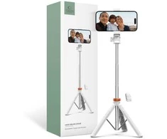 Wireless Asmenukių lazda / štatyvas Tech-Protect L03S baltos spalvos