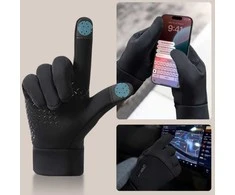 Tech-Protect išmaniosios pirštinės WG01 (M), juodos