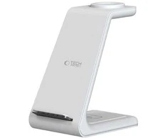 Tech-Protect belaidis įkroviklis A36 3in1 QI15W, baltas