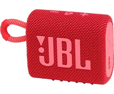 JBL GO 3 nešiojama kolonėlė, Atspari vandeniui, Raudona