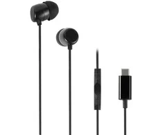 Įstatomos į ausis (In-ear tipo) ausinės Vivanco Stereo USB-C, juoda (61752)