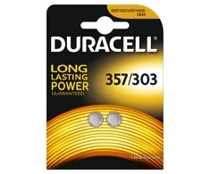 Duracell 303/357 Vienkartinė baterija SR44 Sidabro oksidas (S)