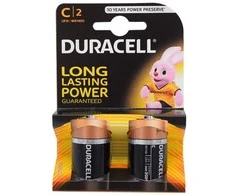 Duracell 2 LR14 C Vienkartinė baterija Šarminis