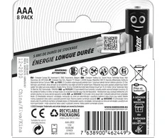 Energizer baterija Everyday AAA DHP8
