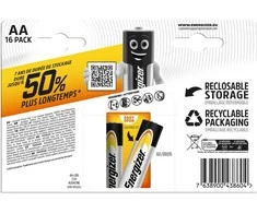 Energizer battery Alkaline Power AA CHP16