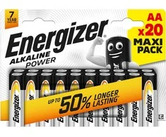 Energizer battery Alkaline Power AA CHP20