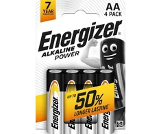 Energizer battery Alkaline Power AA CHP4