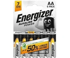 Energizer battery Alkaline Power AA DHP6