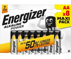 Energizer battery Alkaline Power AA CHP8