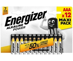 Energizer battery Alkaline Power AAA CHP12