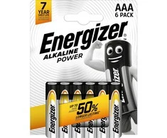 Baterijos Energizer E300132500 LR03 AAA (6 uds)