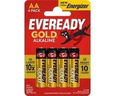 Energizer battery Eveready Gold AA CP4