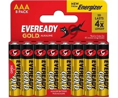 Energizer battery Eveready Gold AAA DHP8