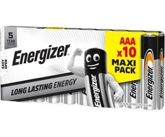 „Energizer LR03/10 Everyday“ AAA šeimos, 10 šarminių baterijų pakuotė