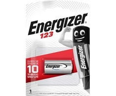Energizer battery Lithium CR123A