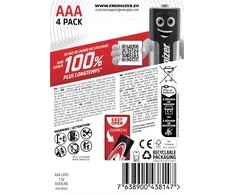 Energizer battery Max Alkaline AAA CHP4