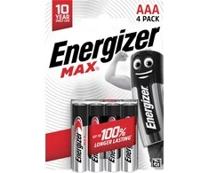 Energizer battery Max Alkaline AAA CHP4