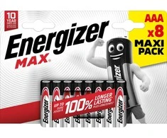 Energizer battery Max Alkaline AAA CHP8