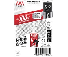 Energizer battery Max Alkaline AAA CP2