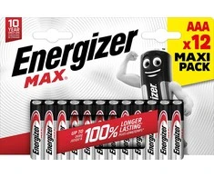 Energizer battery Max Alkaline AAA DHP12