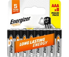 Energizer battery Primary Alkaline AAA DHP8