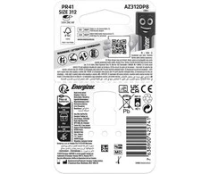 „Energizer“ klausos aparato cinko-oro baterija AZ312DP8 TL8