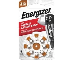 „Energizer“ klausos aparato cinko-oro baterija AZ312DP8 TL8