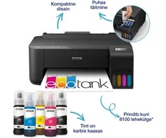 Epson ink tank spausdintuvas EcoTank L1270, juodas