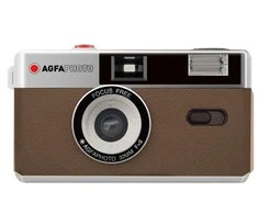 AGFAPHOTO daugkartinio naudojimo fotoaparatas 35 mm RUDAS