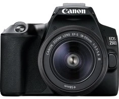 Fotoaparatas Canon EOS 250D + 18-55mm rinkinys, Juodas