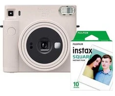 Fujifilm Instax Square SQ1, kreida balta + plėvelė