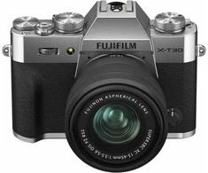 Fujifilm X-T30 II + 15-45mm sidabrinis
