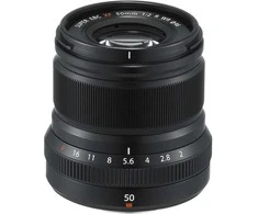 Objektyvas Fujifilm Fujinon XF 50mm f/2 R WR lens, juodas