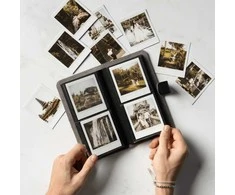 Fujifilm Albumas instax SQUARE, juodas (80 nuotraukų)