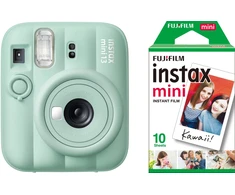 Fujifilm Instax Mini 13, lagoon žalias + filmas