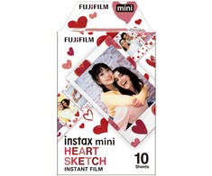 Fujifilm Instax Mini 1x10 širdies eskizas
