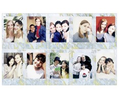 Fujifilm Instax Mini 1x10 Mėlyna Marble