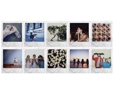 Fujifilm Instax Square 1x10 Baltas Marble