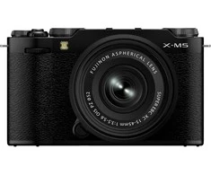 Fujifilm X-M5 + 15-45mm juodas