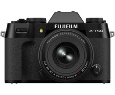 Sisteminis fotoaparatas FUJIFILM X-T50/XF16-50mmF2.8-4.8 R LM WR Juodas